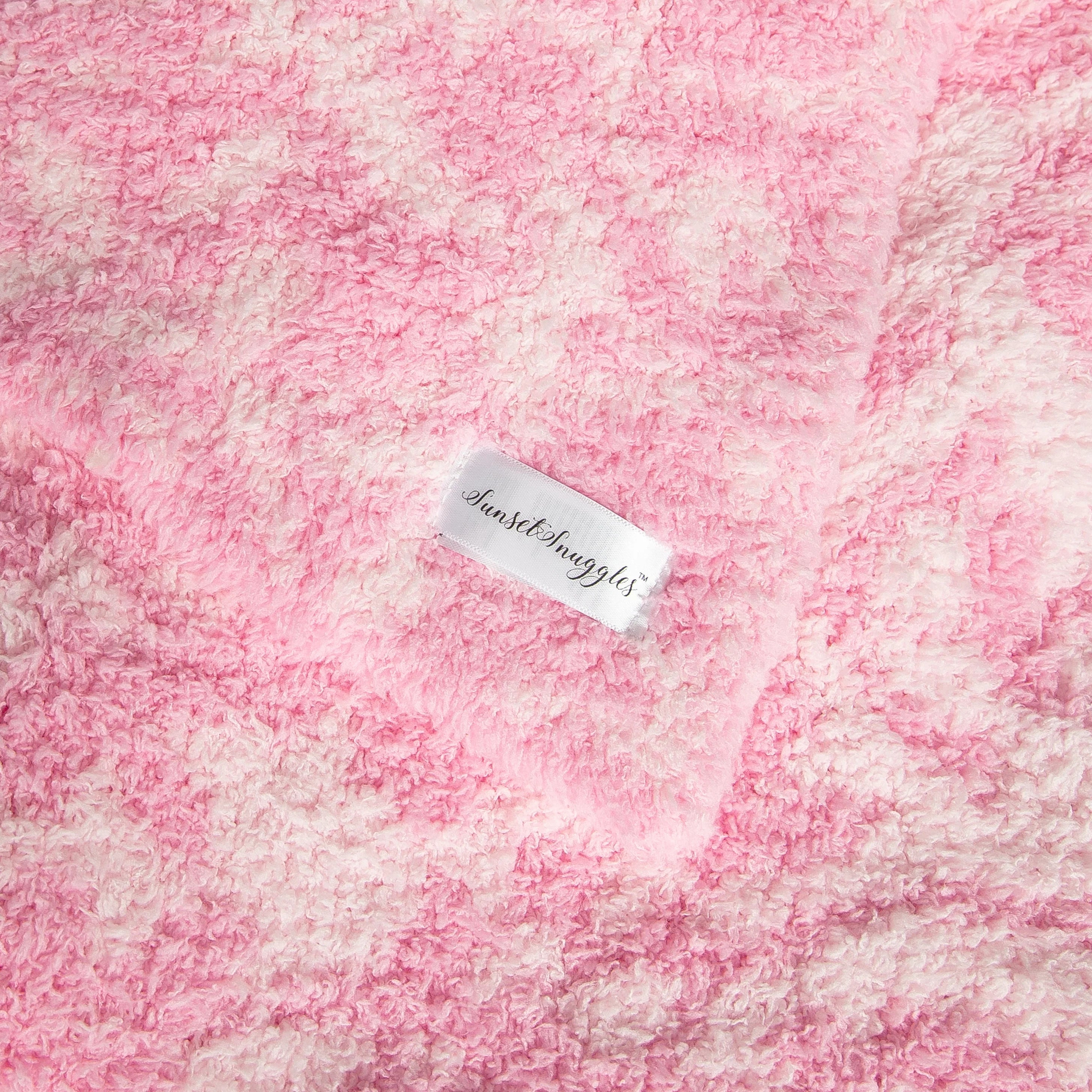 Cotton Candy Fairy Garden Print Toddler Blanket
