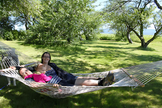 Cotton Rope Hammock - Double