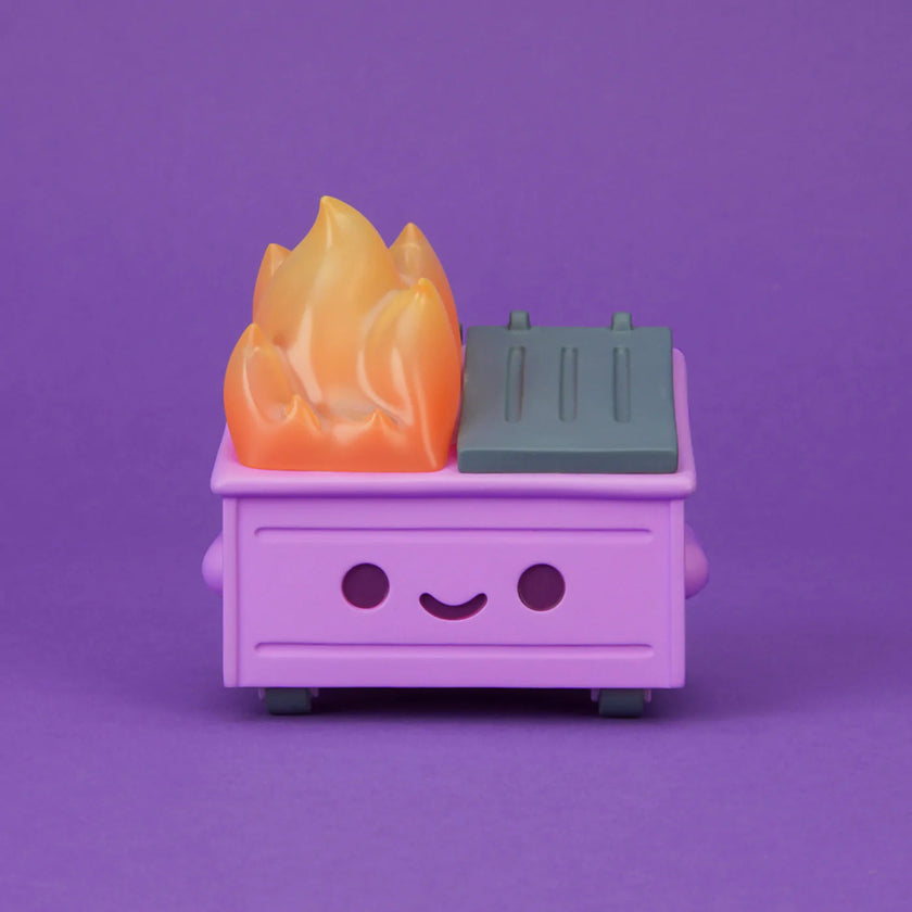 Dumpster Fire - Cough Syrup Purple Vinyl Figure