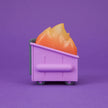 Dumpster Fire - Cough Syrup Purple Vinyl Figure