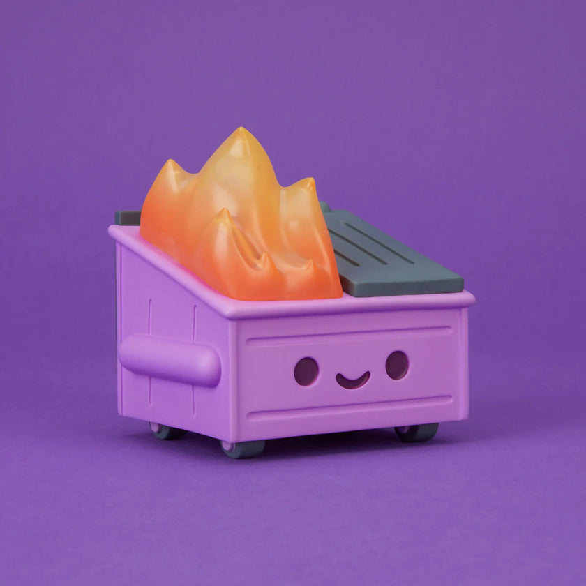 Dumpster Fire - Cough Syrup Purple Vinyl Figure