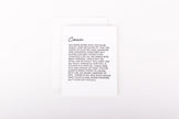 Dear Cousin Greeting Card