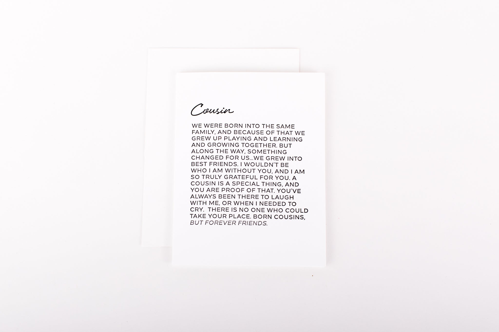 Dear Cousin Greeting Card