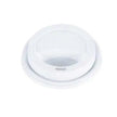 Couvercle pour verre café – 6 oz et 8 oz – Blanc – 1000 unités – Recyclable