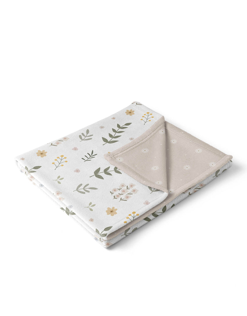 My little blanket - Field flowers - Veille sur toi