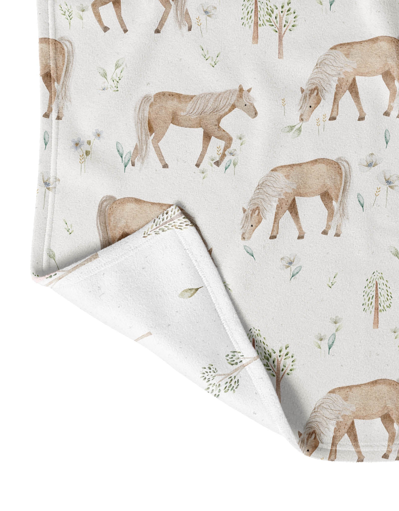 My little blanket - Horses - Veille sur toi