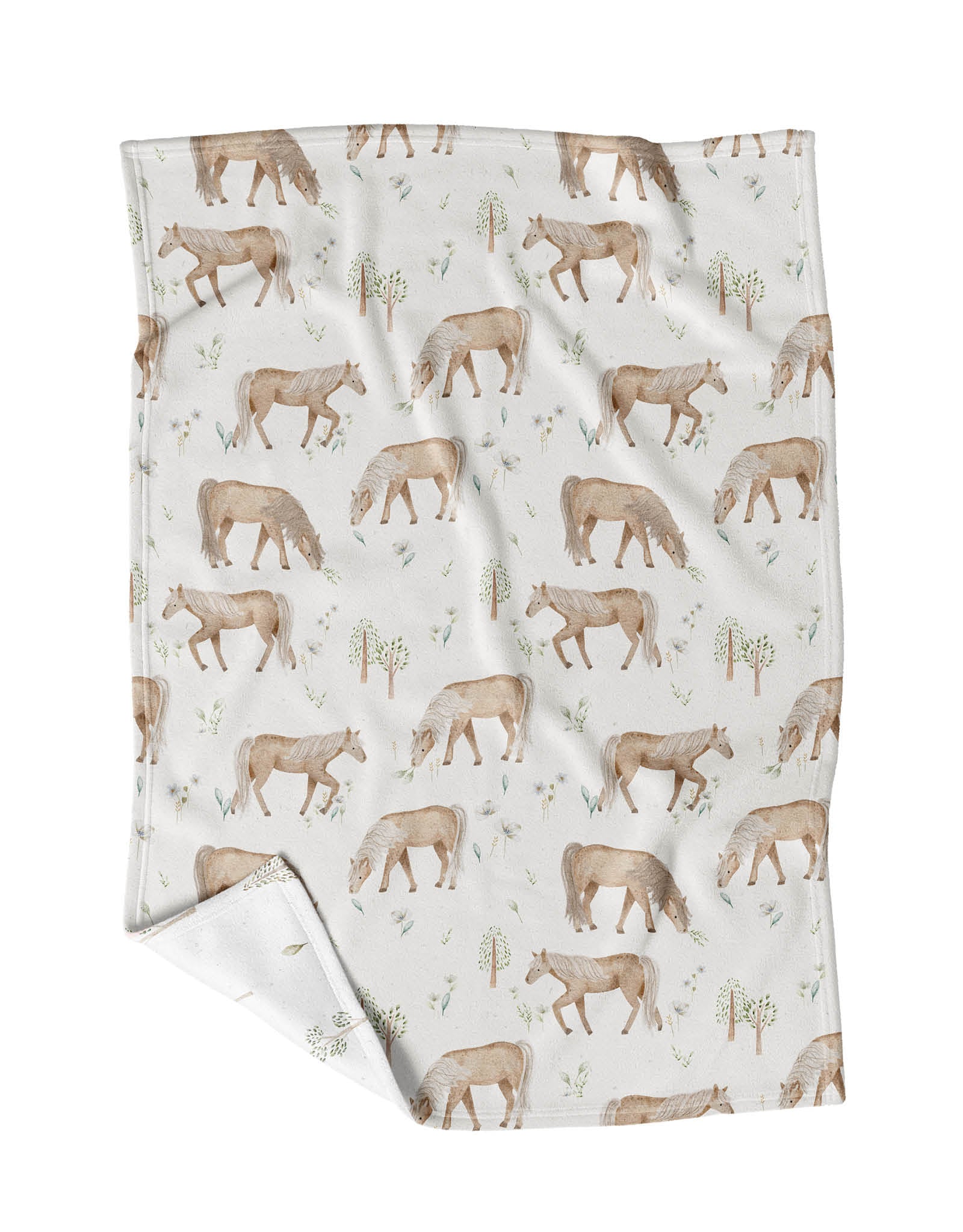 My little blanket - Horses - Veille sur toi