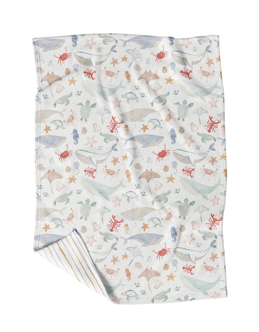 My little blanket - Underwater world - Veille sur toi