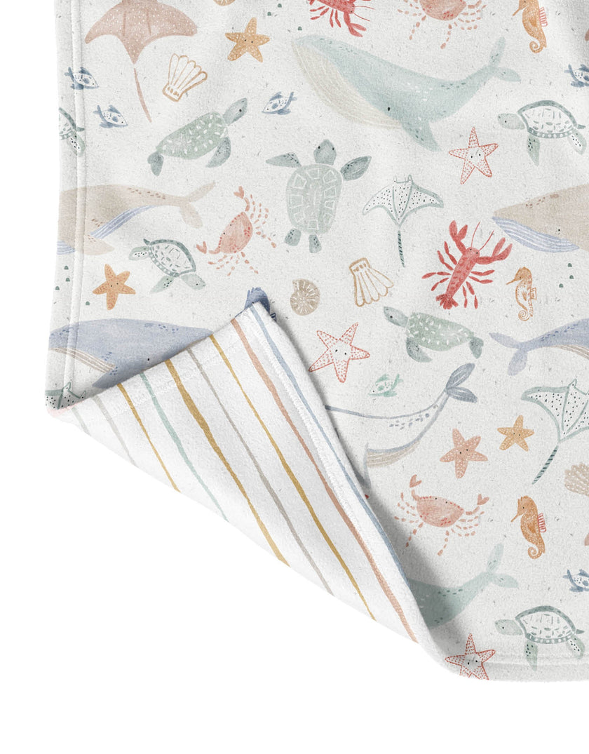 My little blanket - Underwater world - Veille sur toi