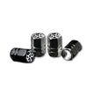 Cow Print Valve Stem Caps (2 Sets)