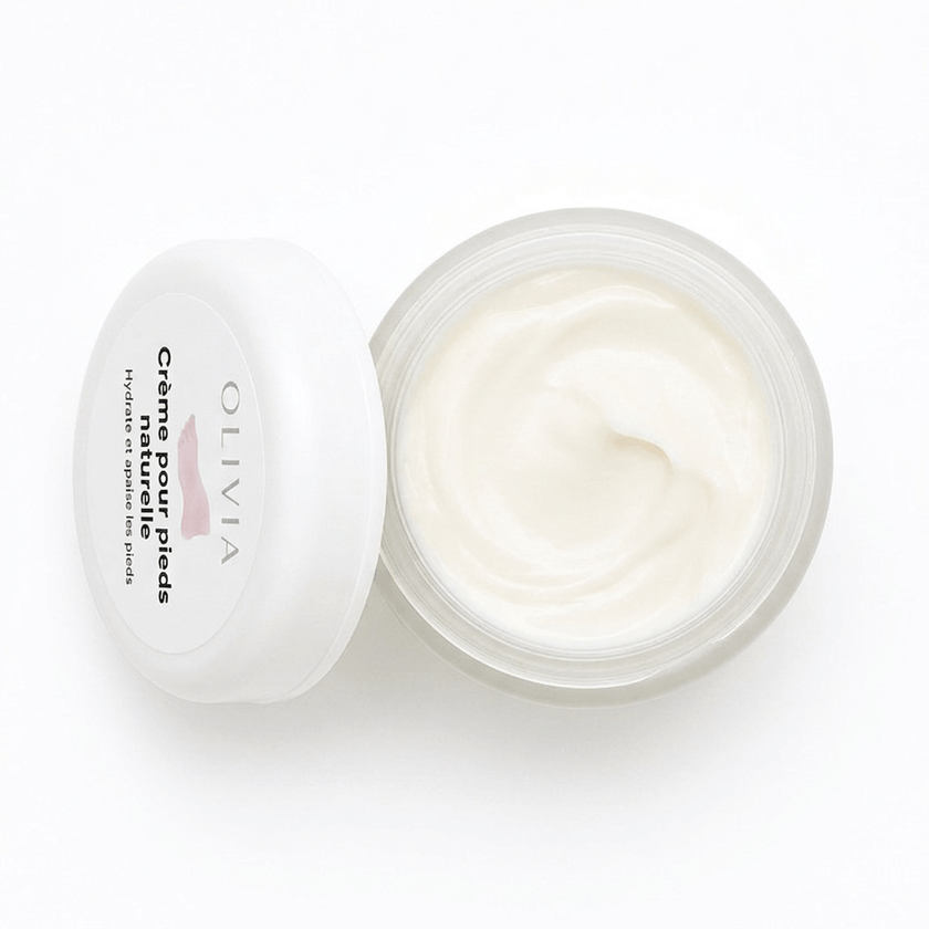 Crème pour les pieds naturelle