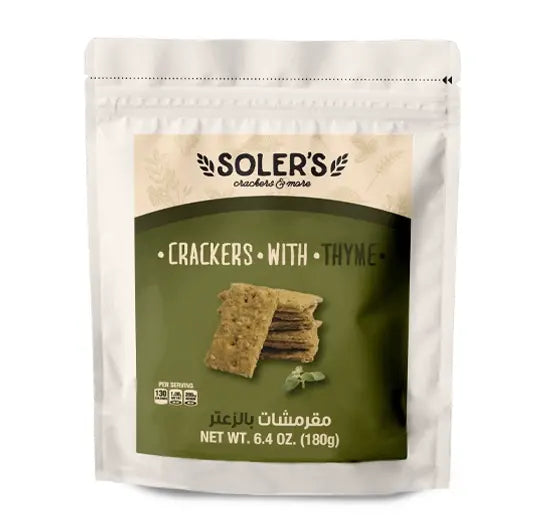 Soler's Crackers With Thyme