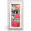 Creative Expressions Sue Wilson Slimline You Are So Special Craft Die