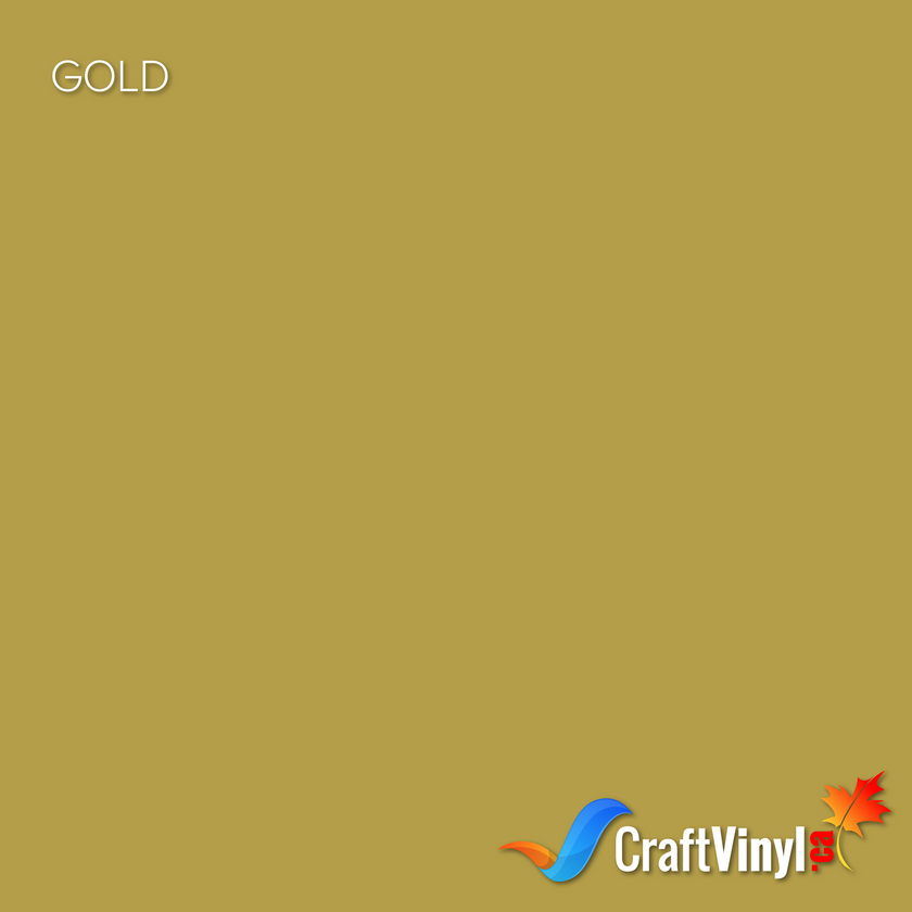 Craft Gold Puff HTV Vinyl 12