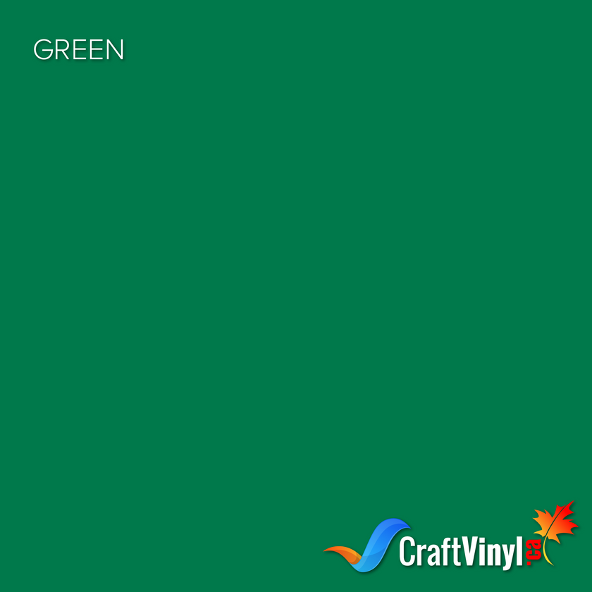 Craft Green Puff HTV Vinyl 12