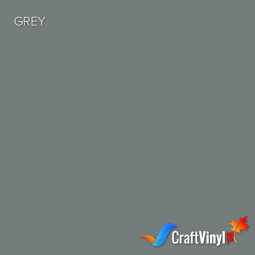 Craft Grey Puff HTV Vinyl 12