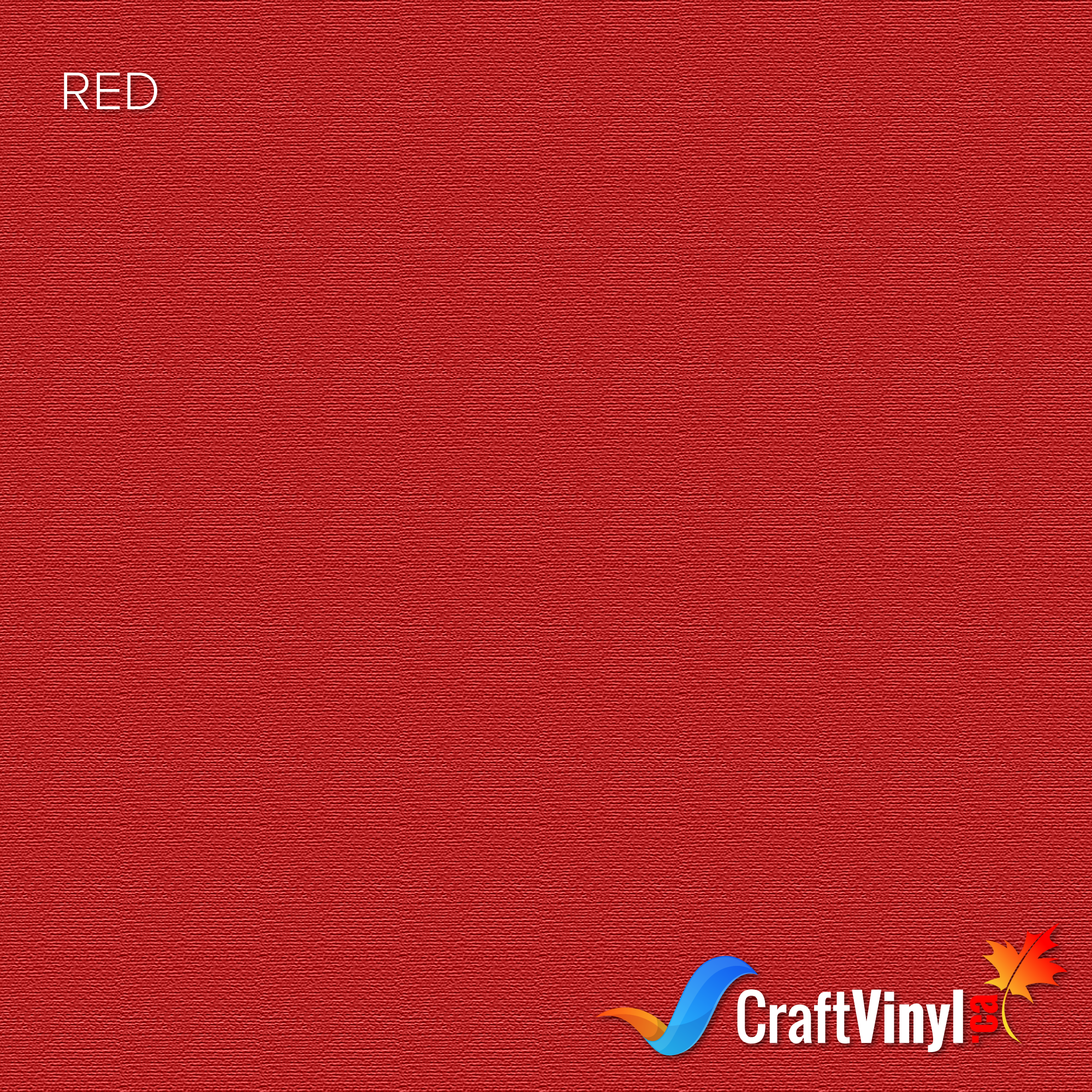 Craft Red Puff HTV Vinyl 12