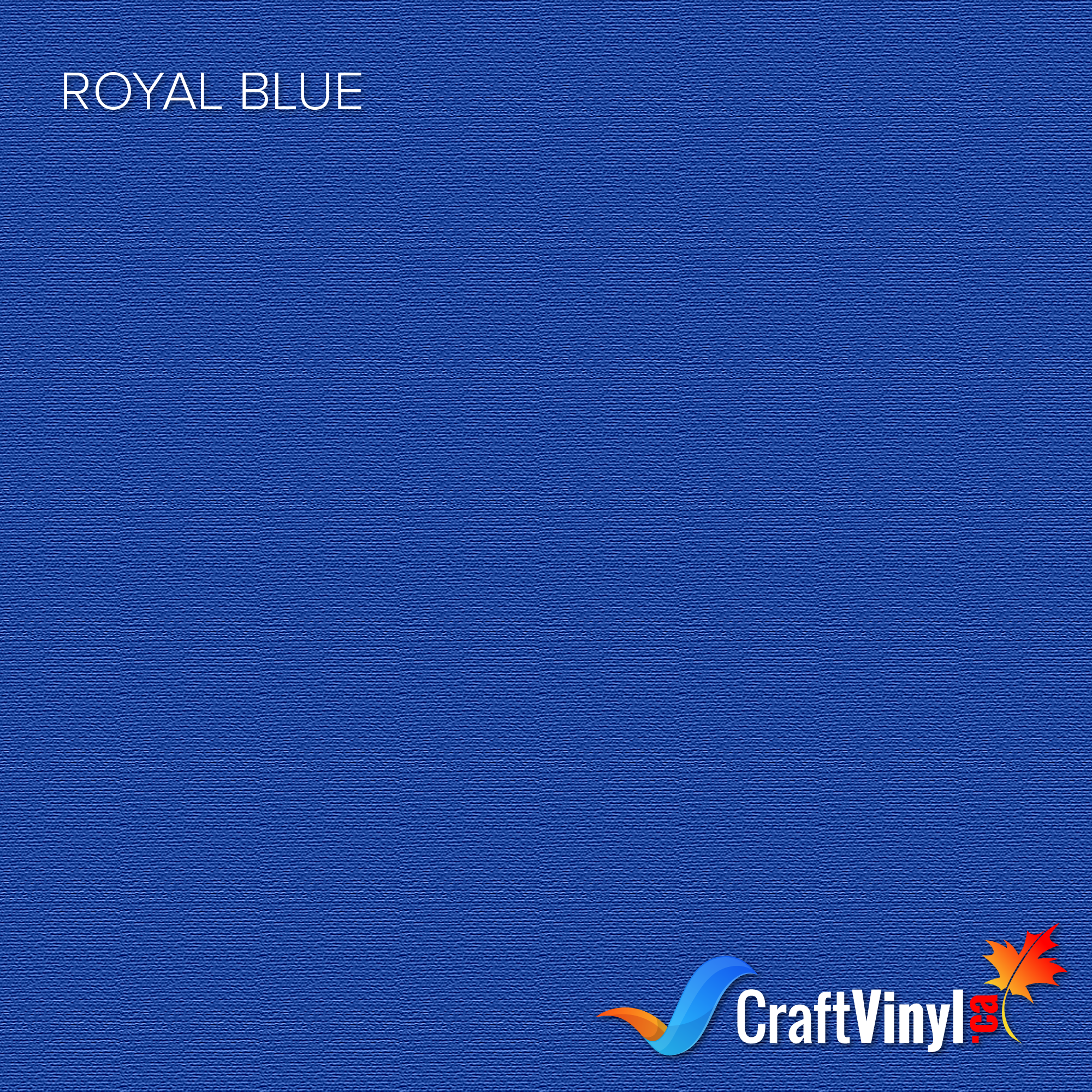 Craft Royal Blue Puff HTV Vinyl 12