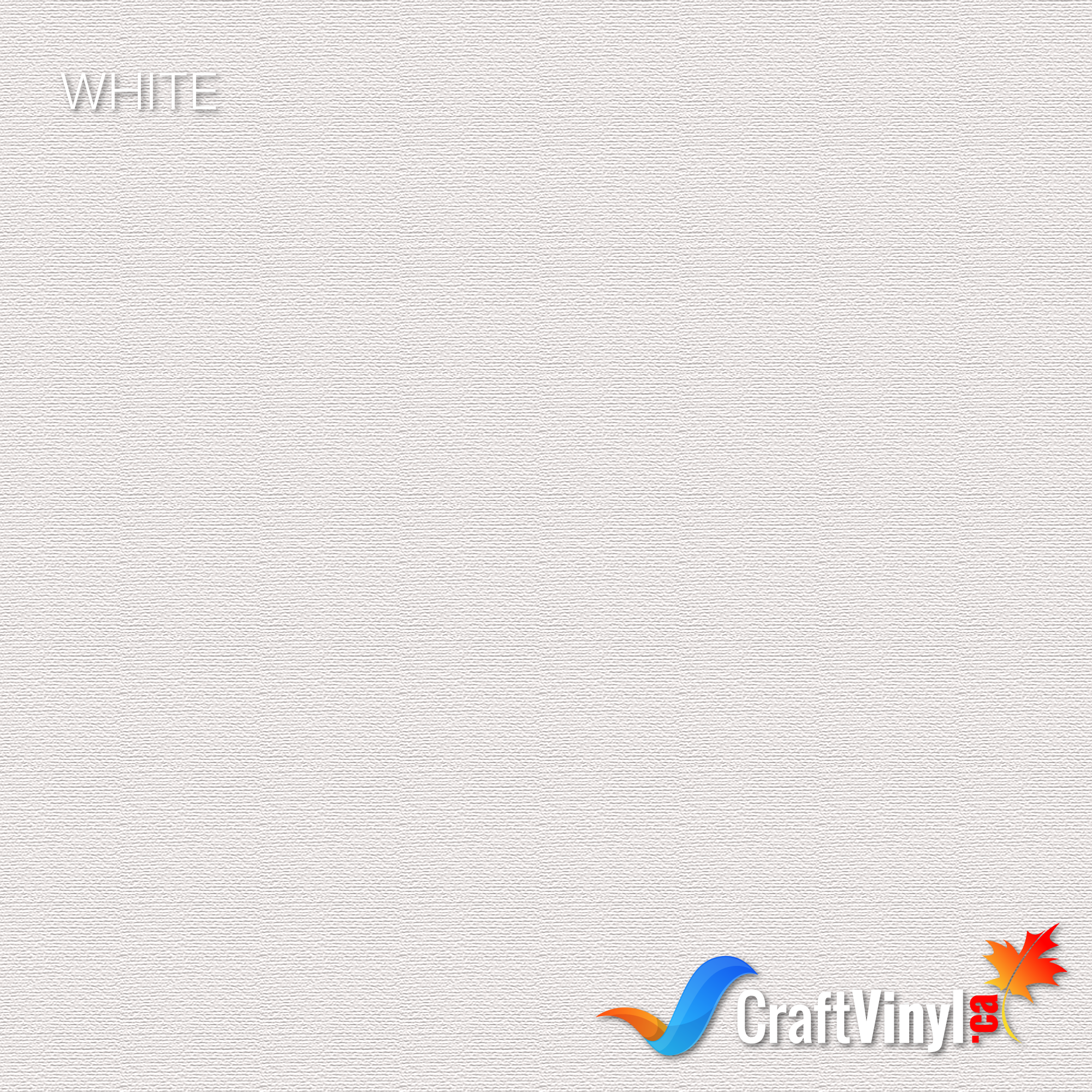 Craft White Puff HTV Vinyl 12