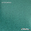 XVinyl Premium Glitter Heat Transfer Vinyl - High Quality Sparkling HTV Sheets