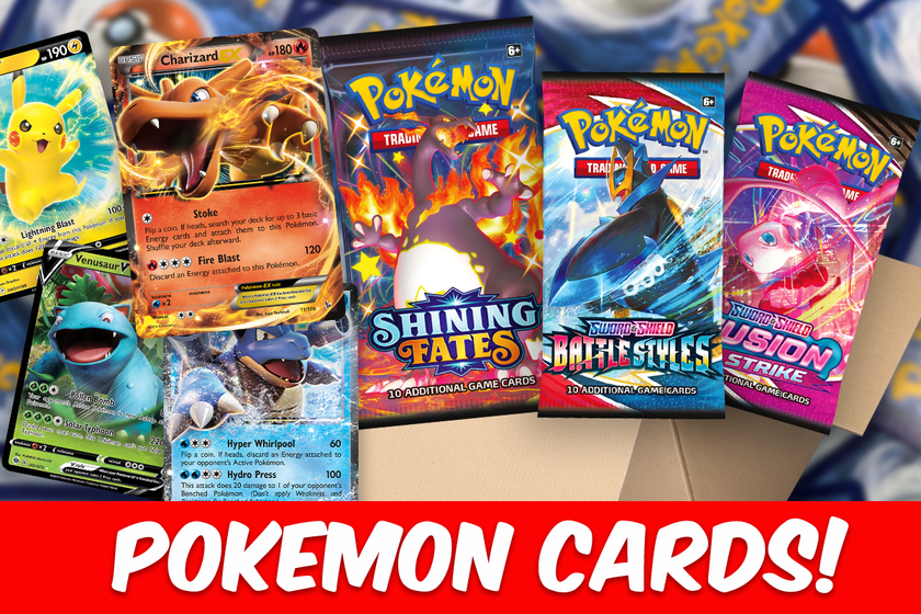 The Pokemon Gift Box - Assorted Lot (Rare & Sealed TCG Cards)