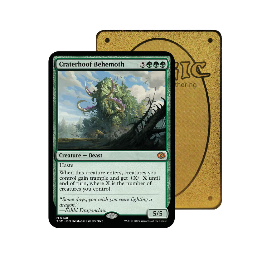 Carte Orica Métal Craterhoof Behemoth