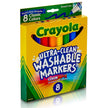 Crayola - Broad Line Markers, 8 Count