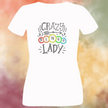 Crazy Bingo Lady Rhinestone Shirt – Funny Bingo Sparkle Bling Tee | Blingdazzel