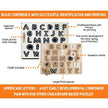 Creative Beginning - ALPHABET PUZZLE - CHALKBOARD BASE WITH TRACERS