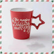Creative Cute Cartoon Snowman Santa Claus Ceramic Cup Christmas Mug Small Gifts
