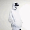 Creative Detachable High Neck Loose Hooded Men's Sweater