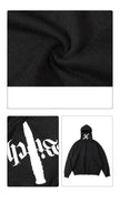 Creative Detachable High Neck Loose Hooded Men's Sweater