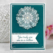 Creative Expressions Jamie Rodgers Pointy Petals Tea Bag Folding 6 in x 8 in Stamp Set