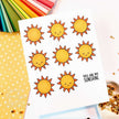 Creative Expressions Jane's Doodles Rain or Shine 4 in x 6 in Clear Stamp Set