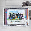 Creative Expressions Designer Boutique I Wheelie Love My Bike 6 in x 4 in Clear Stamp Set