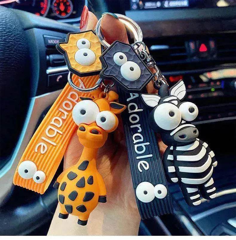 Creative Eye Catching Fashion Animal Keychain