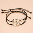 Creative Heart Shaped Wax Thread Braided Bracelet