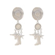 Creative Long Cowboy Hat Eardrops Earrings