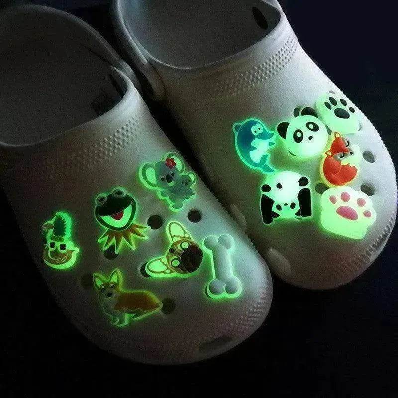 Creative Luminous Hole Shoes Accessories Fluorescent Decorations