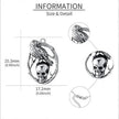 Creative Retro Halloween Skull Pendant Necklace