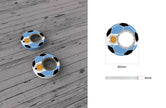 Creative Soccer World Teams Fidget Spinner Anti-Anxiety Relieves Stress Toy Keychain