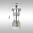 Creative kitchen appliances hand glass grinder with pepper mill
