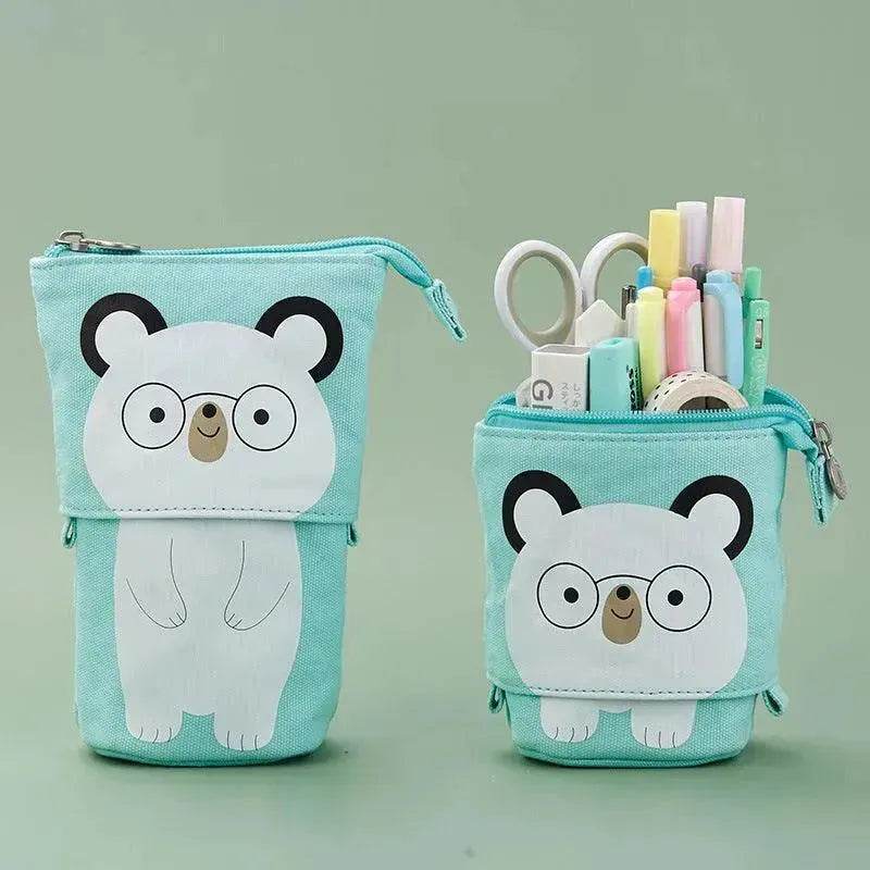 Creative student stationery canvas pencil bag