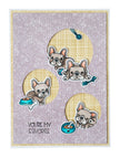 CCL Clear Stamp So Egg-cited Friendz 141x96x3mm 17 PC nr.416