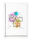 CCL Clear Stamp Buddy's Party Friendz 225x80x3mm 15 PC nr.348