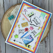 Creative Expressions Helen Colebrook Positive Sentiments 6 in x 4 in Clear Stamp Set