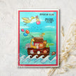 Creative Expressions Jane's Doodles Special Delivery 6 in x 8 in Clear Stamp Set