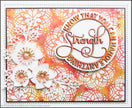 Sue Wilson Circle Sayings Strength Craft Die