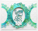 Sue Wilson Frames & Tags Leafy Oval Craft Die