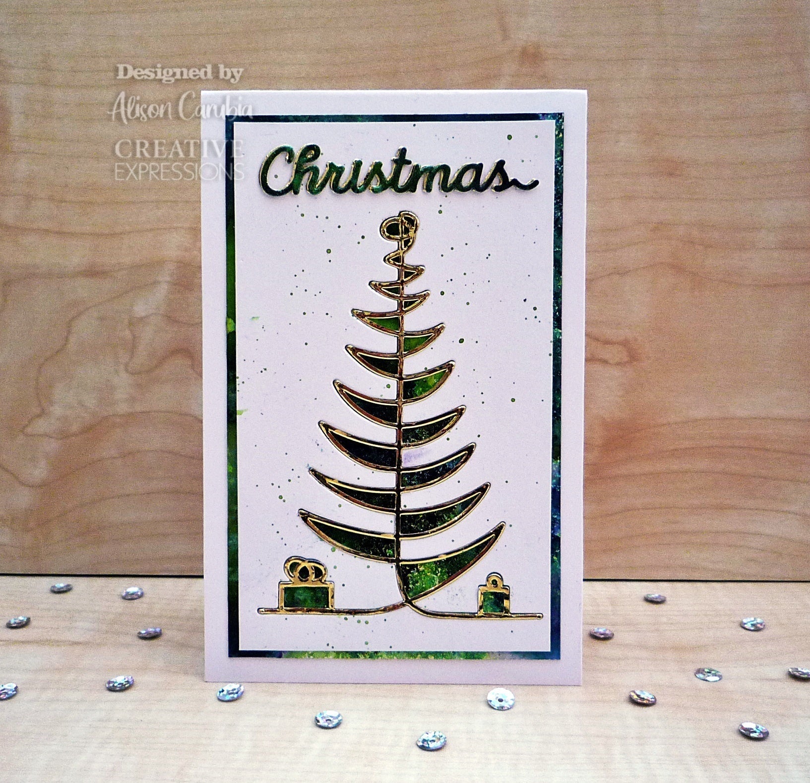 Creative Expressions One-liner Collection Under The Tree Craft Die